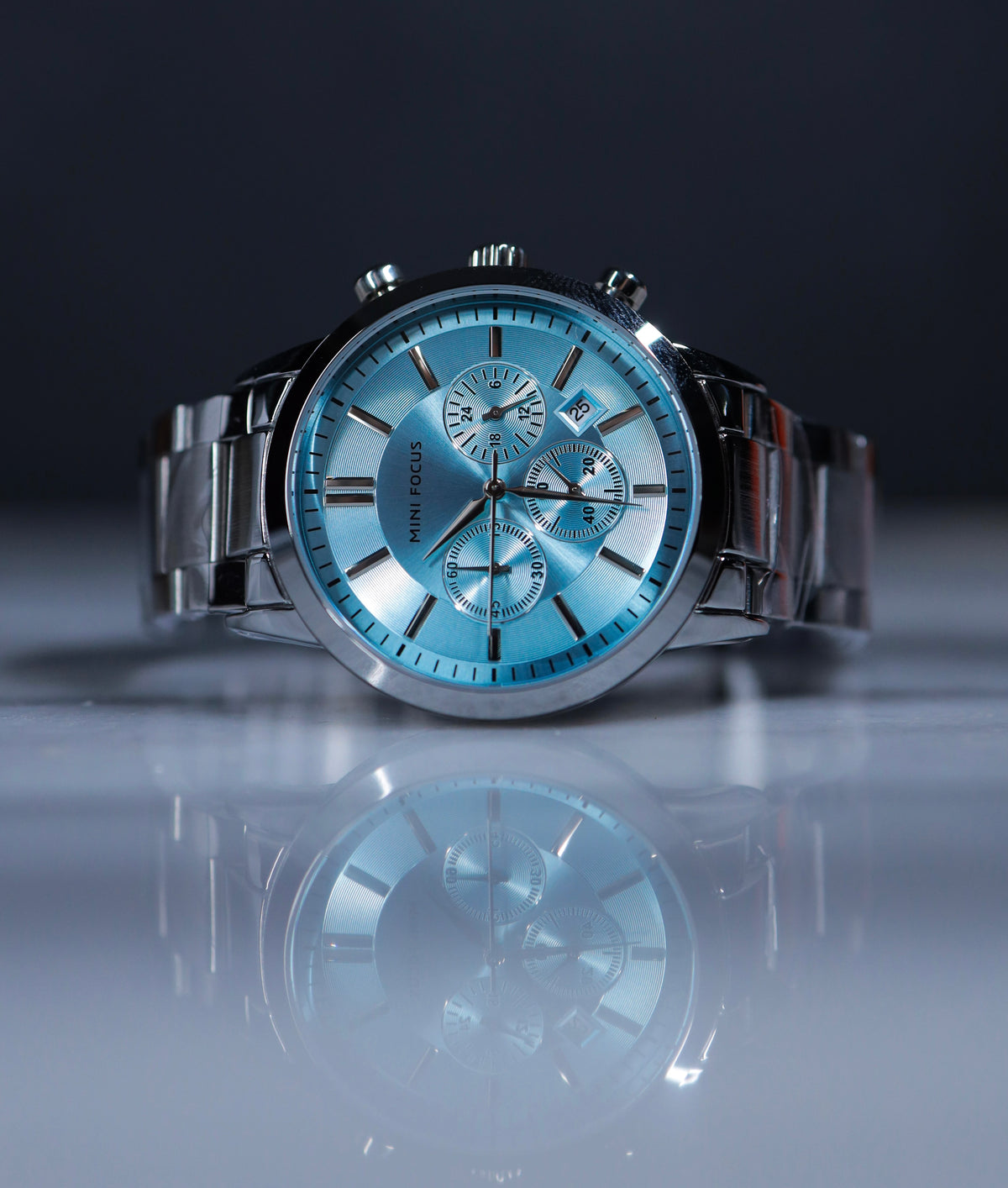 Mini focus chronograph sky blue