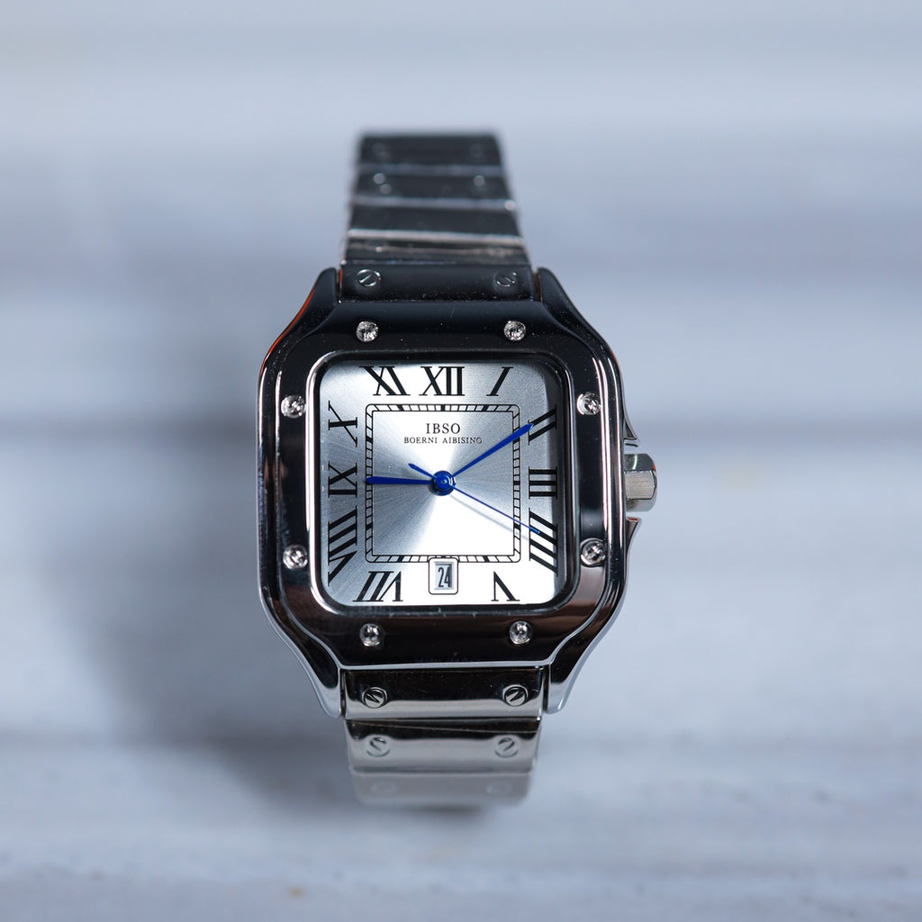 IBSO Boerni Aibisino Santos-Style Watch – Stainless Steel